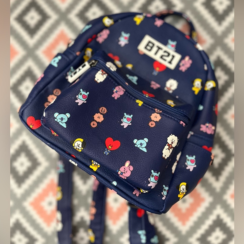 BT21 Backpack - Navy Blue